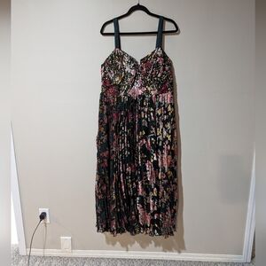 Anthropologie Velvet Dress